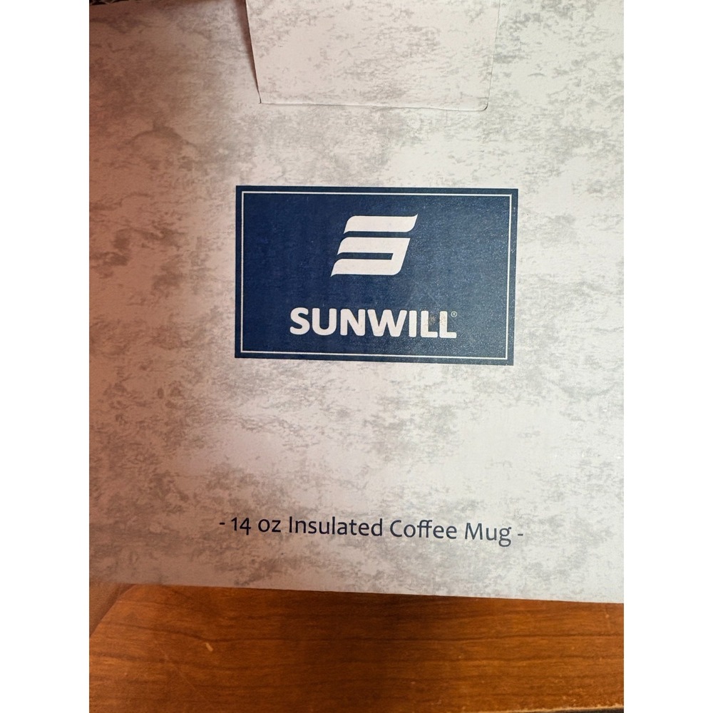 Sunwill Set of 4 Coffee Mug, with lids, 14 oz